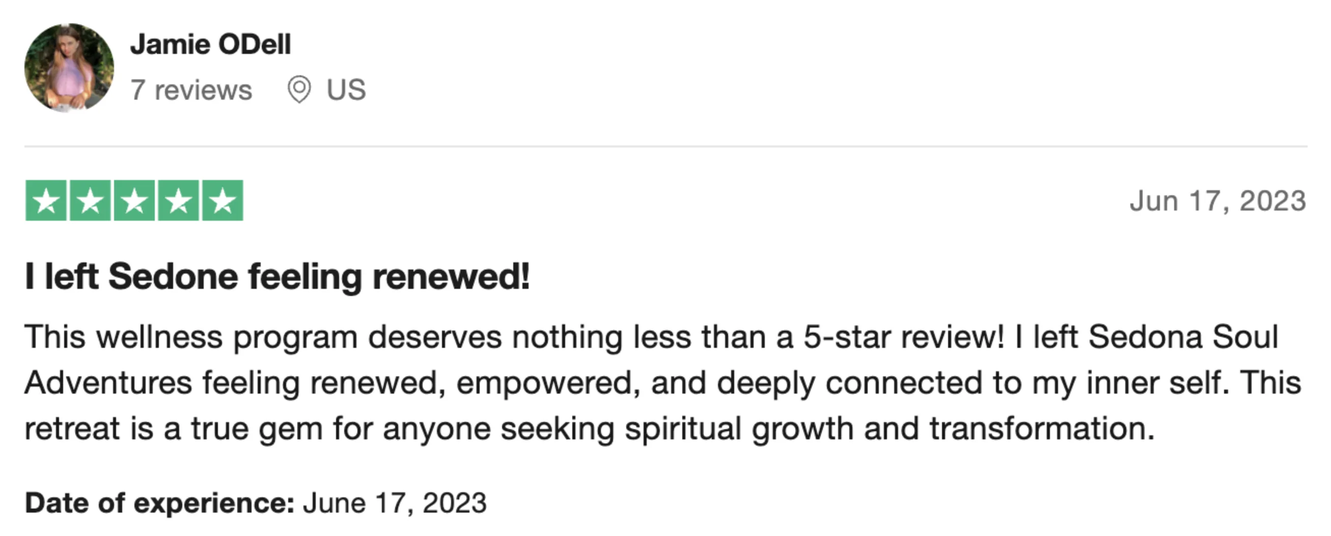 jamie ssa testimonial renewed