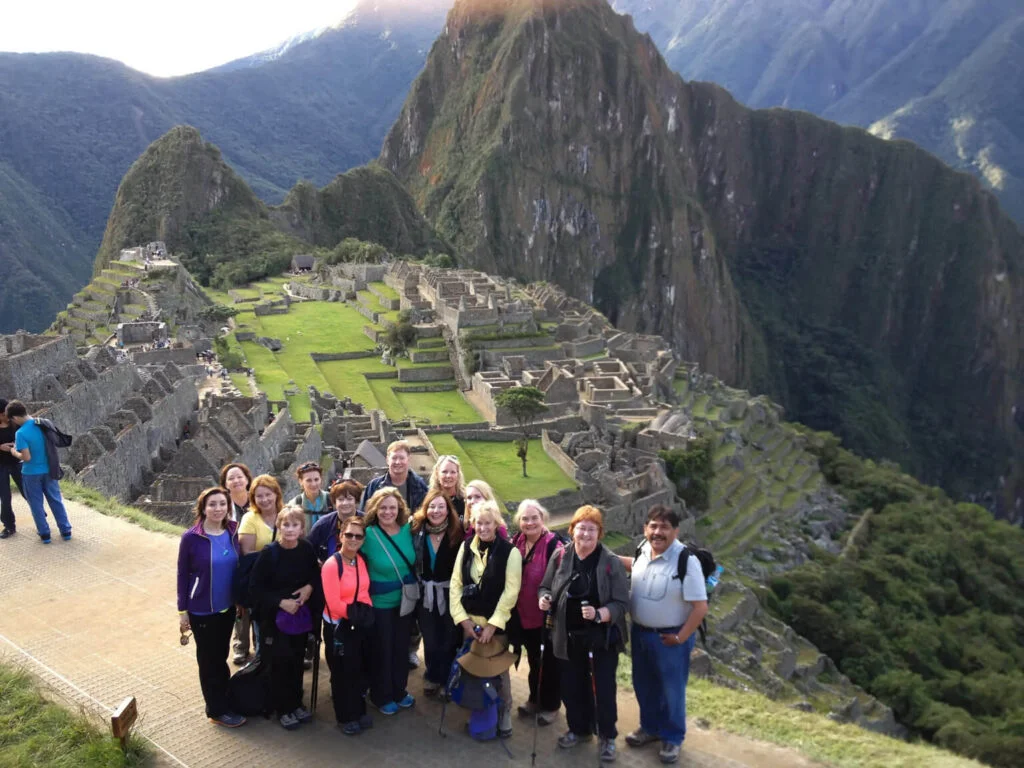 Machu-Picchu group photo