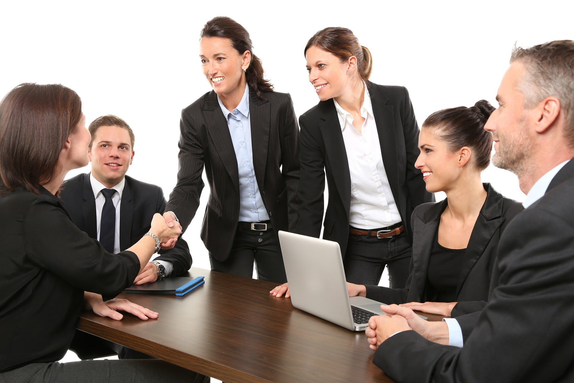 People meeting in a conference room