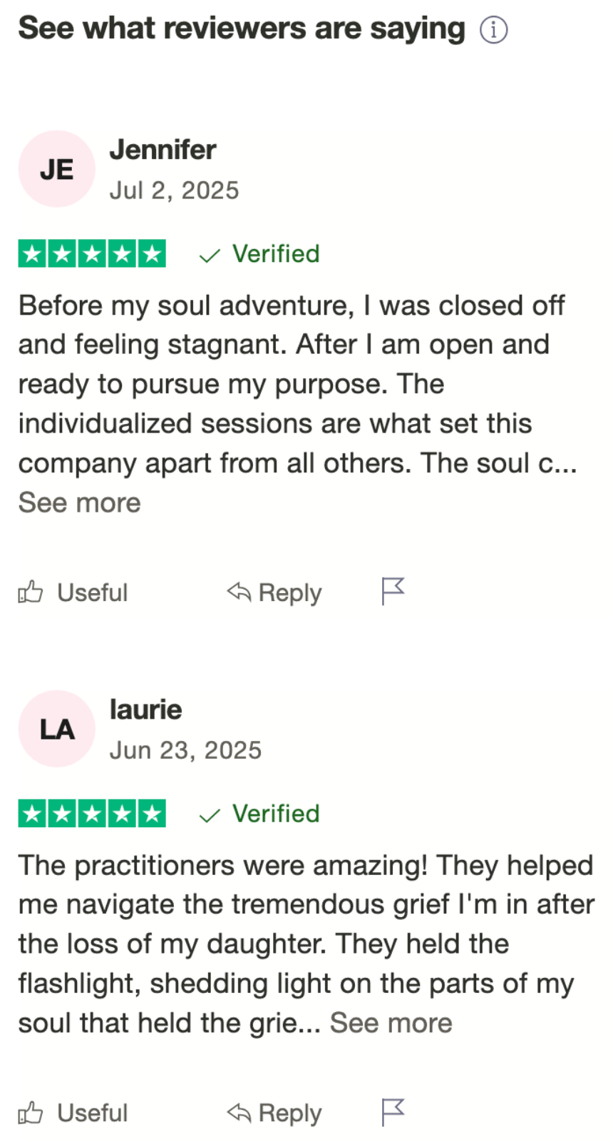 review recap1 Sedona Soul Adventures Trustpilot Reviews