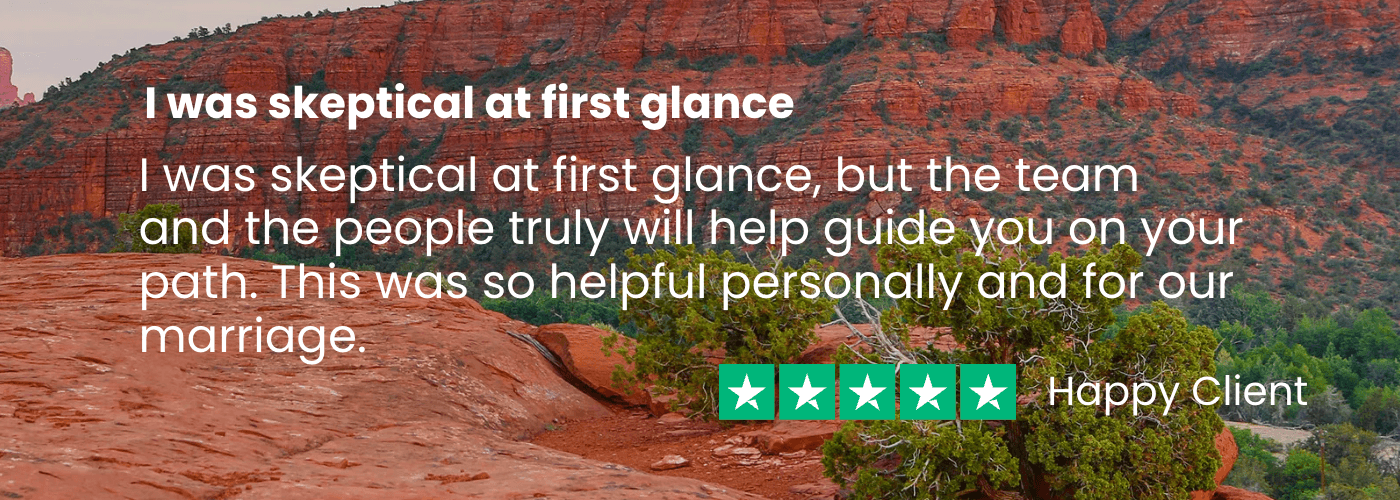 "I was skeptical at first...but this was so helpful personally and for our marriage."