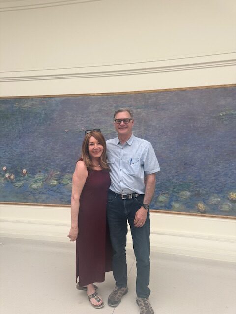 Debra & Richard at L'orangerie