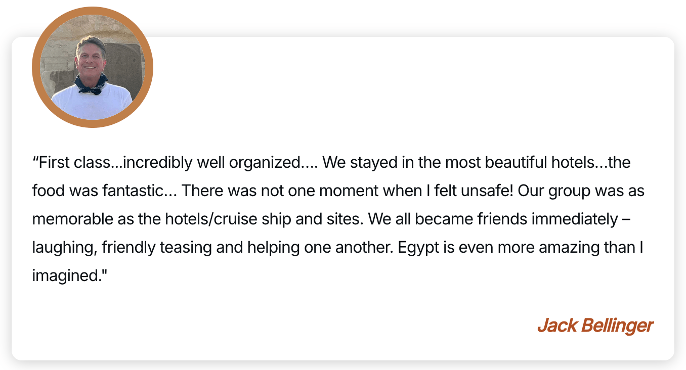 SSA Egypt Testimonial
