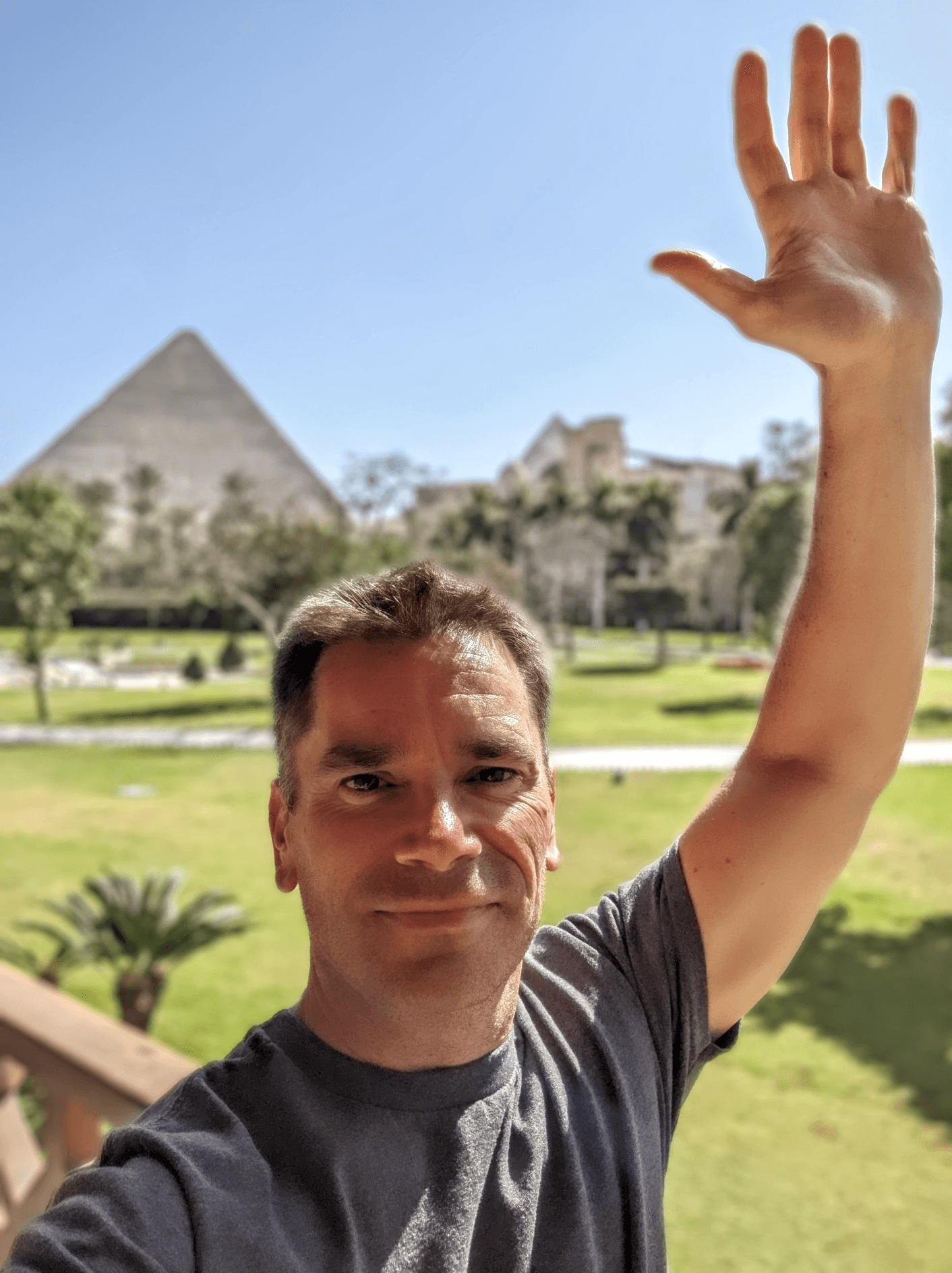 Andrew in Egypt Andrew says the Egypt trip "was truly amazing and beyond my wildest dreams! If you ever want to go to Egypt, traveling with Sedona Soul Adventures is the absolute best decision you could ever make!"