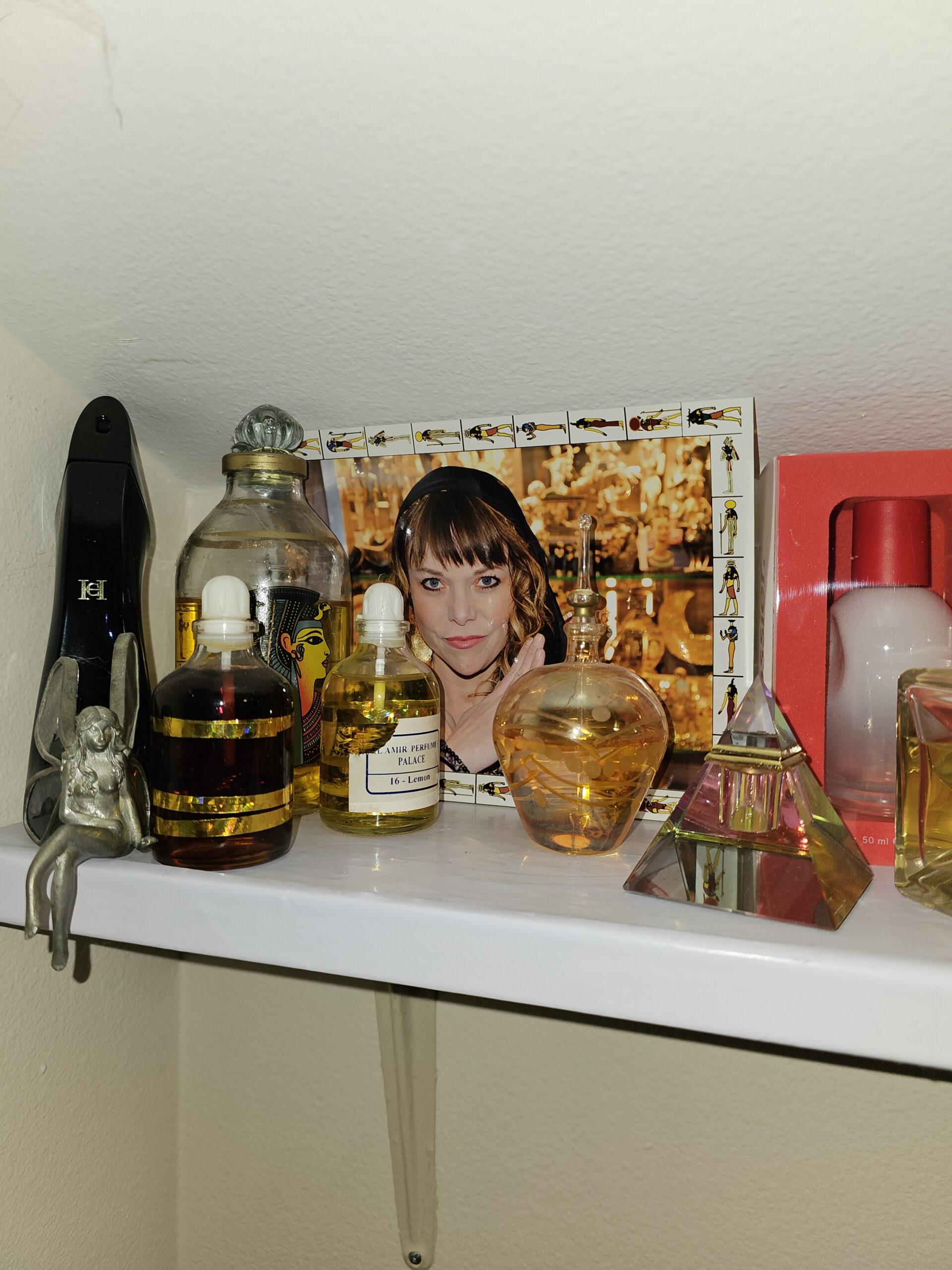 Meghan Meghan's perfumes from Uncle's shop in Egypt