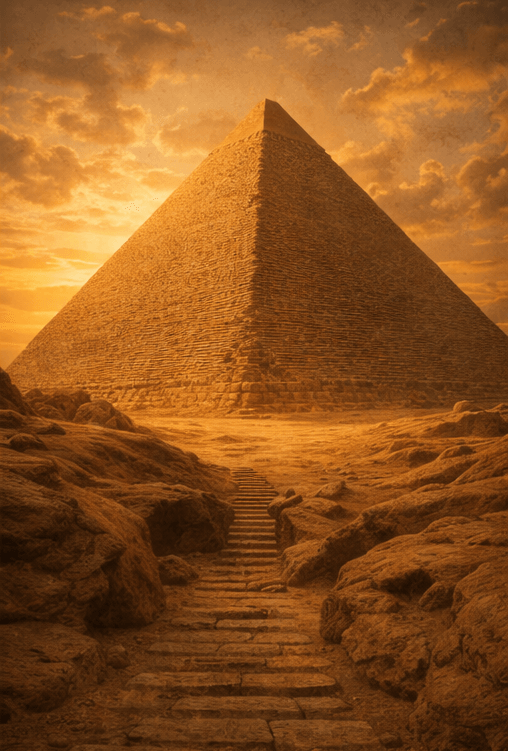 The Great Pyramid in Egypt