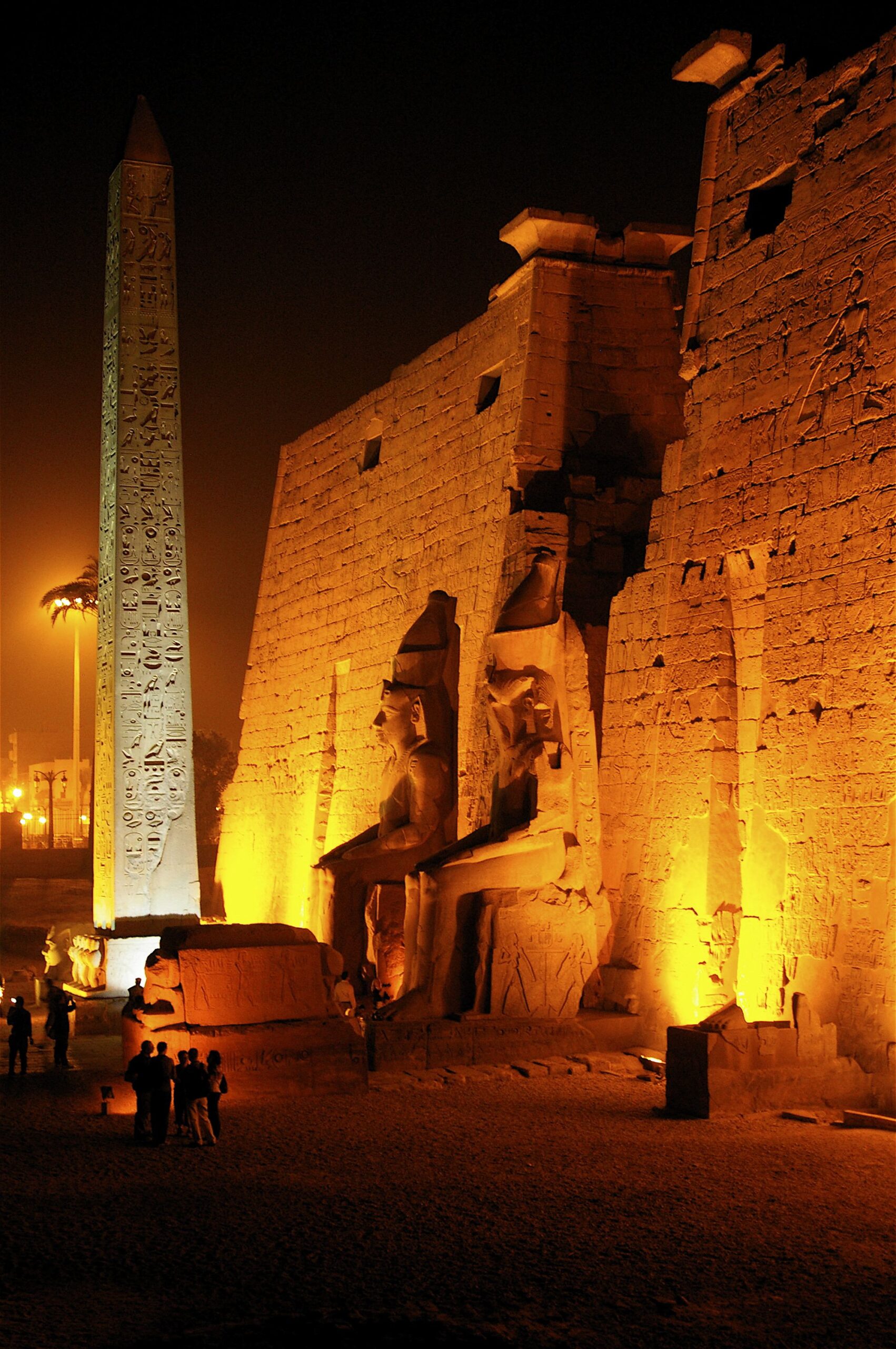 Luxor Temple with Obelisk