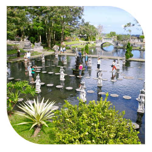 Bali - Tirta walking meditation