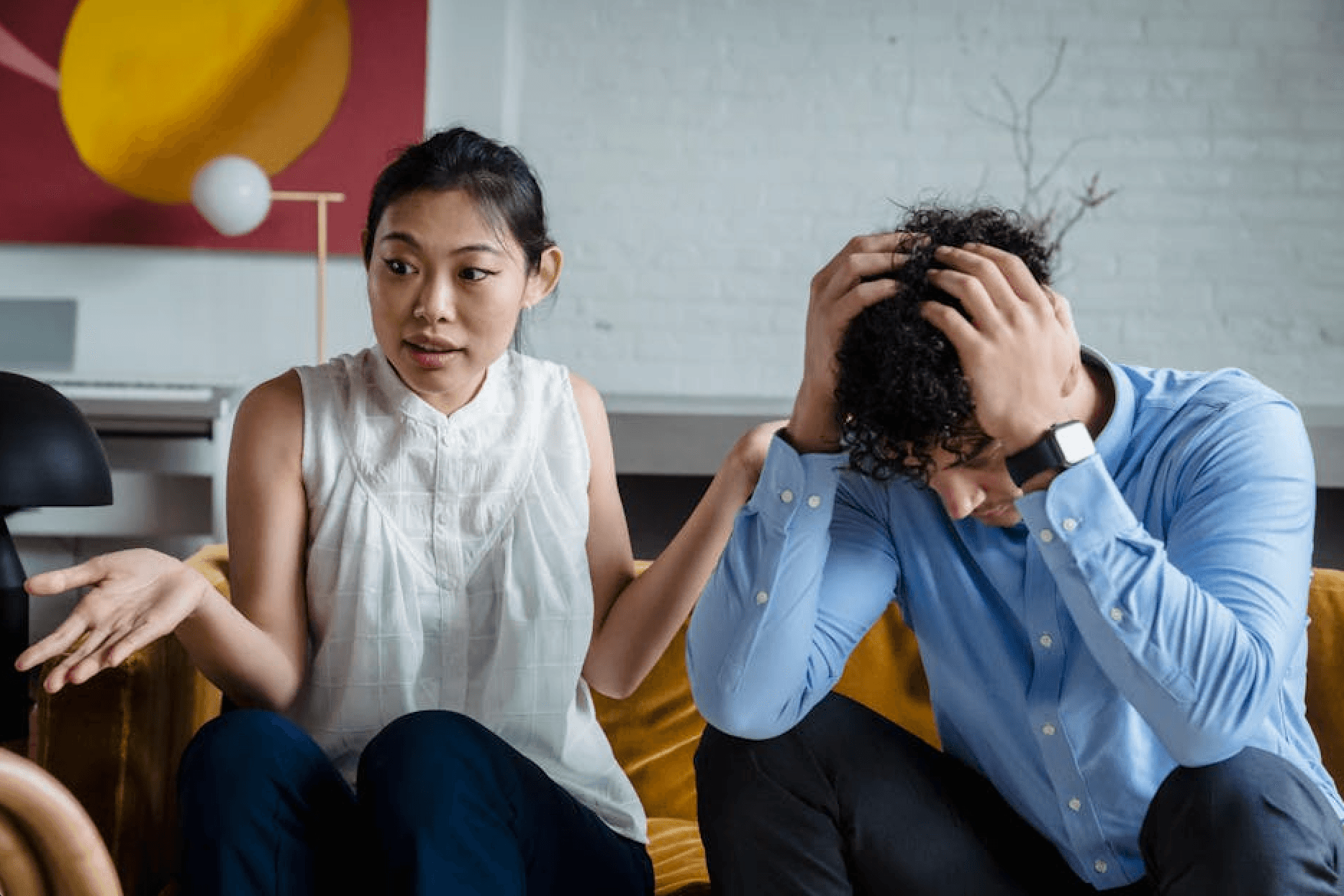 frustrated couple frustrated couple