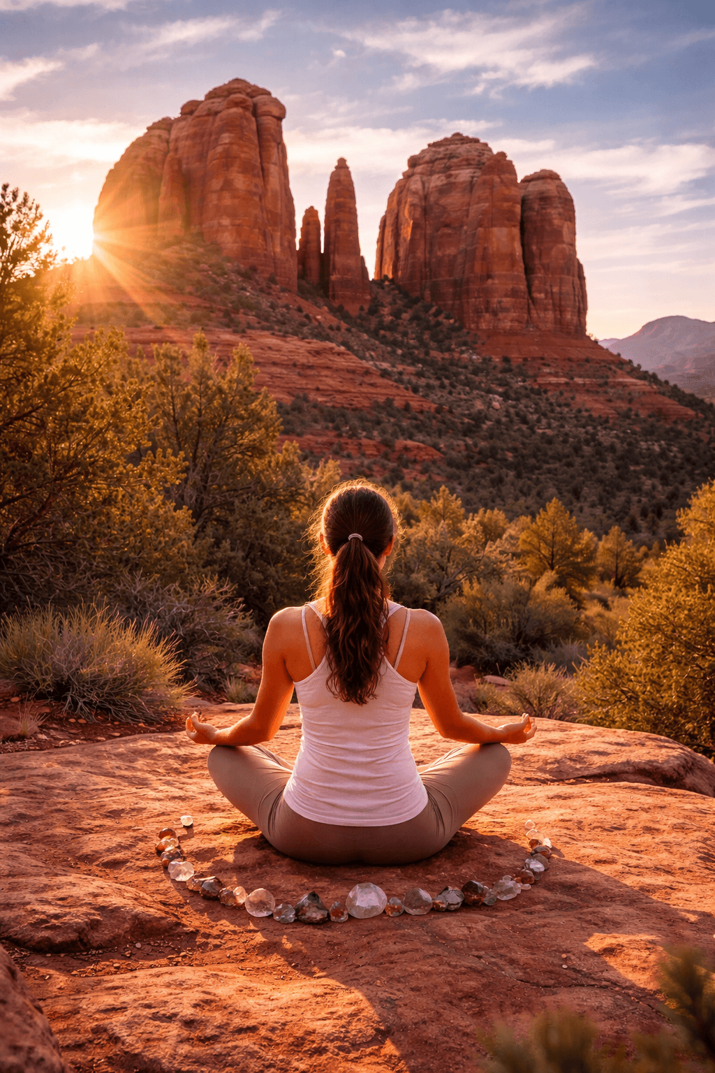 Cathedral Rock vortex site meditation Sedona