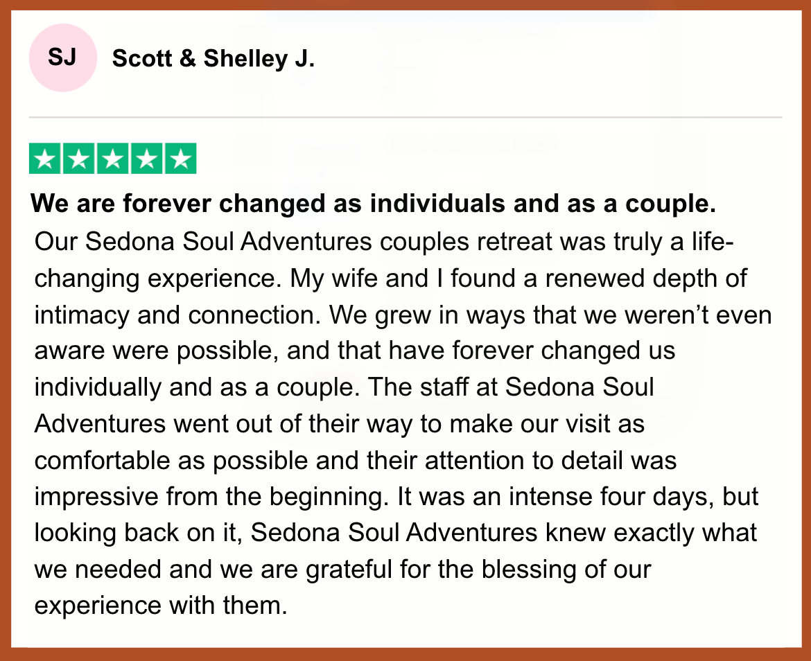 scott & shelley ssa testimonial new Scott & Shelley say, "Our Couples Retreat was truly a life-changing experience. We are forever changed as individuals and as a couple."